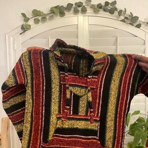 Colorful Striped Baja Hoodie